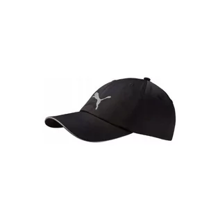 Czapki męskie - Czapka z daszkiem sportowa czarna PUMA Running Cap III 052911-01 - grafika 1