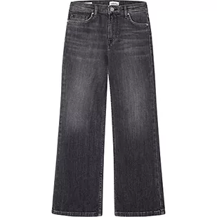 Pepe Jeans Lexa Jr Jeansy Dziewczęce, Czarny (Denim), 6 lat - Spodnie i spodenki dla dziewczynek - miniaturka - grafika 1