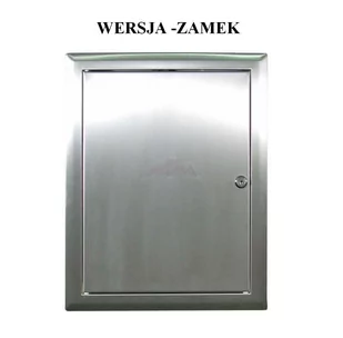 Sabaj SYSTEM Rozdzielnica RPTN24 p/t 24M 2x12M IP30 kl.II, drzwi metalowe nierdzewne 5-394-SS - Rozdzielnie elektryczne - miniaturka - grafika 1