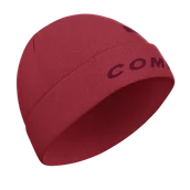 Czapki i chusty sportowe męskie - COMPRESSPORT Czapka CASUAL BEANIE różowa - miniaturka - grafika 1