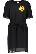 Sukienki - LOVE MOSCHINO KRÓTKA SUKIENKA DAMSKA CZARNA - miniaturka - grafika 1