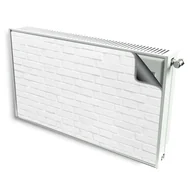 Dekoracje domu - magnes mata magnetyczna kaloryfer dekor biała cegła - miniaturka - grafika 1