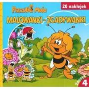 Książki edukacyjne - Olesiejuk Sp. z o.o. Pszczółka Maja. Zeszyt 4. Malowanki-zgadywanki Waldemar Bonsels - miniaturka - grafika 1