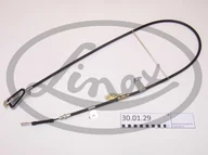 Linki hamulca postojowego - Cięgło, hamulec postojowy Linex 30.01.29 - miniaturka - grafika 1