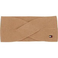 Czapki damskie - Tommy Hilfiger Opaska ESSENTIAL FLAG | z dodatkiem kaszmiru - miniaturka - grafika 1