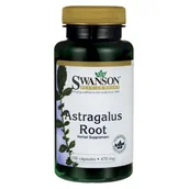 Przeziębienie i grypa - Swanson, Usa Astragalus 470 mg - suplement diety 100 kaps. - miniaturka - grafika 1