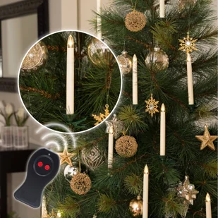 KonstSmide Bezprzew.lampki choin. LED, białe, wys. 16cm,10pkt - Pozostałe oświetlenie - miniaturka - grafika 5
