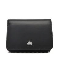 Portfele - Mały Portfel Damski Weekend Max Mara Flores 2525716014600 Czarny - miniaturka - grafika 1