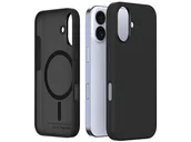 Etui i futerały do telefonów - Etui ARAREE Typo Skin M iPhone 16 Czarny - miniaturka - grafika 1