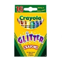 Crayola KREDKI BROKATOWE 16 SZT CR 52-3716 - Przybory szkolne - miniaturka - grafika 1