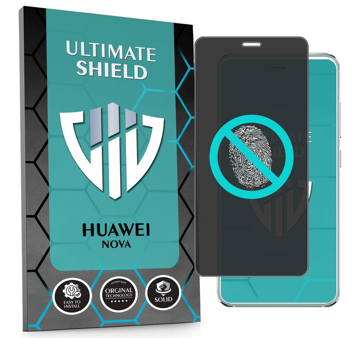 NAJLEPSZE SZKŁO 5D PEŁNE DO HUAWEI NOVA SZKIEŁKO NIETŁUKĄCE ORYGINAŁ
