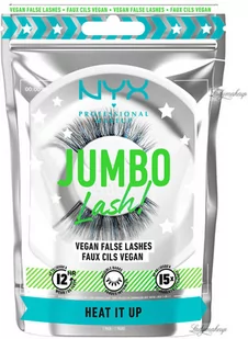 NYX Professional Makeup - JUMBO Lash! Vegan False Lashes - Wegańskie sztuczne rzęsy - HEAT IT UP - Sztuczne rzęsy i akcesoria - miniaturka - grafika 1