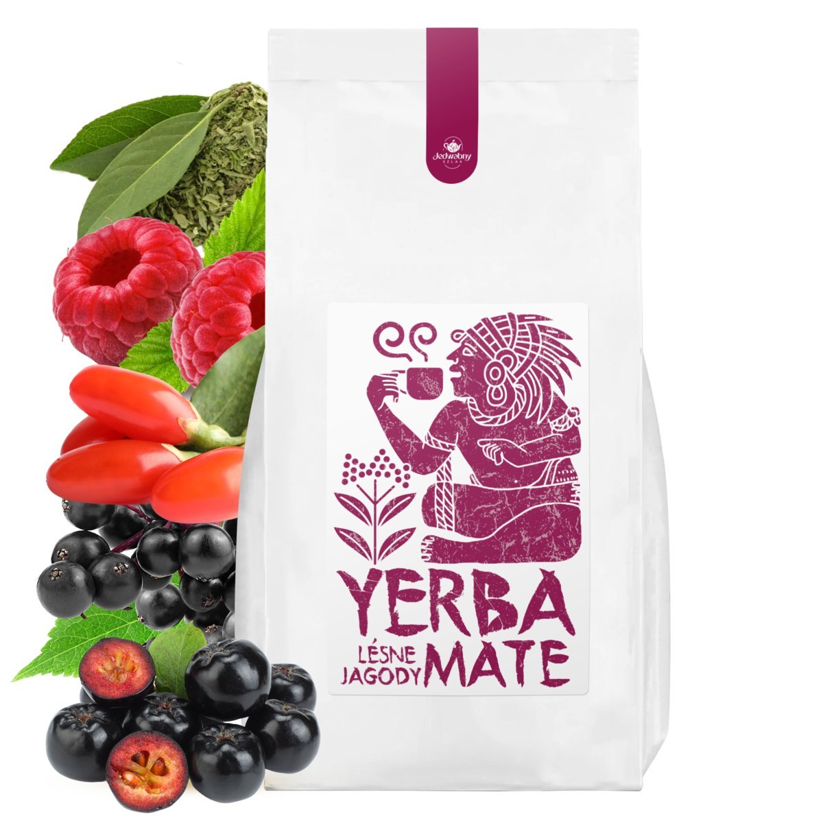 Yerba Mate JAGODY LEŚNE 1000g herbata PRUMIUM DLA MATERO detoks zioła