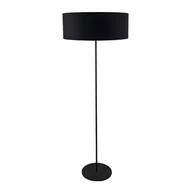 Lampy stojące - Podłogowa lampa Lamego 2016 Shilo z abażurem salonowa czarny - miniaturka - grafika 1