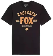 Koszulki męskie - t-shirt FOX SLOGAN PREMIUM TEE BLACK - miniaturka - grafika 1