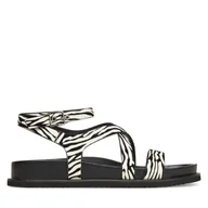 Sandały damskie - Sandały Tamaris Newd By Tamaris 1-28402-44 Czarny - miniaturka - grafika 1