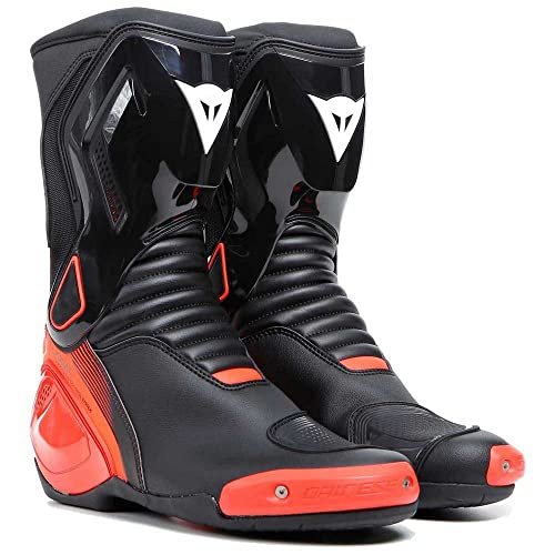 Dainese - Nexus 2 Boots, buty sportowe, system zapobiegający urazom, ochrona kostek, wymienne suwaki, buty męskie, czarne/fluorescencyjne, 46