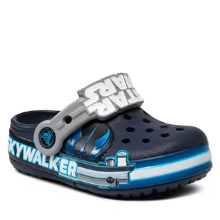 Buty dla chłopców - Klapki Crocs - Crocsfl Lt Cg Luke Skywalker K 206280 Navy - grafika 1