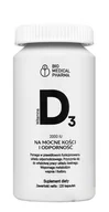 Witaminy i minerały - Bio Medical Pharma Bio Medical Pharma Witamina D3 2000 IU - 120 kapsułek - miniaturka - grafika 1