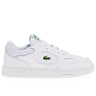 Buty sportowe męskie - Buty Lacoste Lineset 746SMA0045-21G - białe - grafika 1