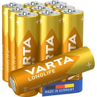 Baterie i akcesoria - Baterie AA LR6 VARTA Longlife (10 szt.) - miniaturka - grafika 1