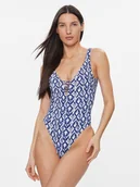 Stroje kąpielowe - Banana Moon Strój kąpielowy Miller Isskiba Niebieski - miniaturka - grafika 1