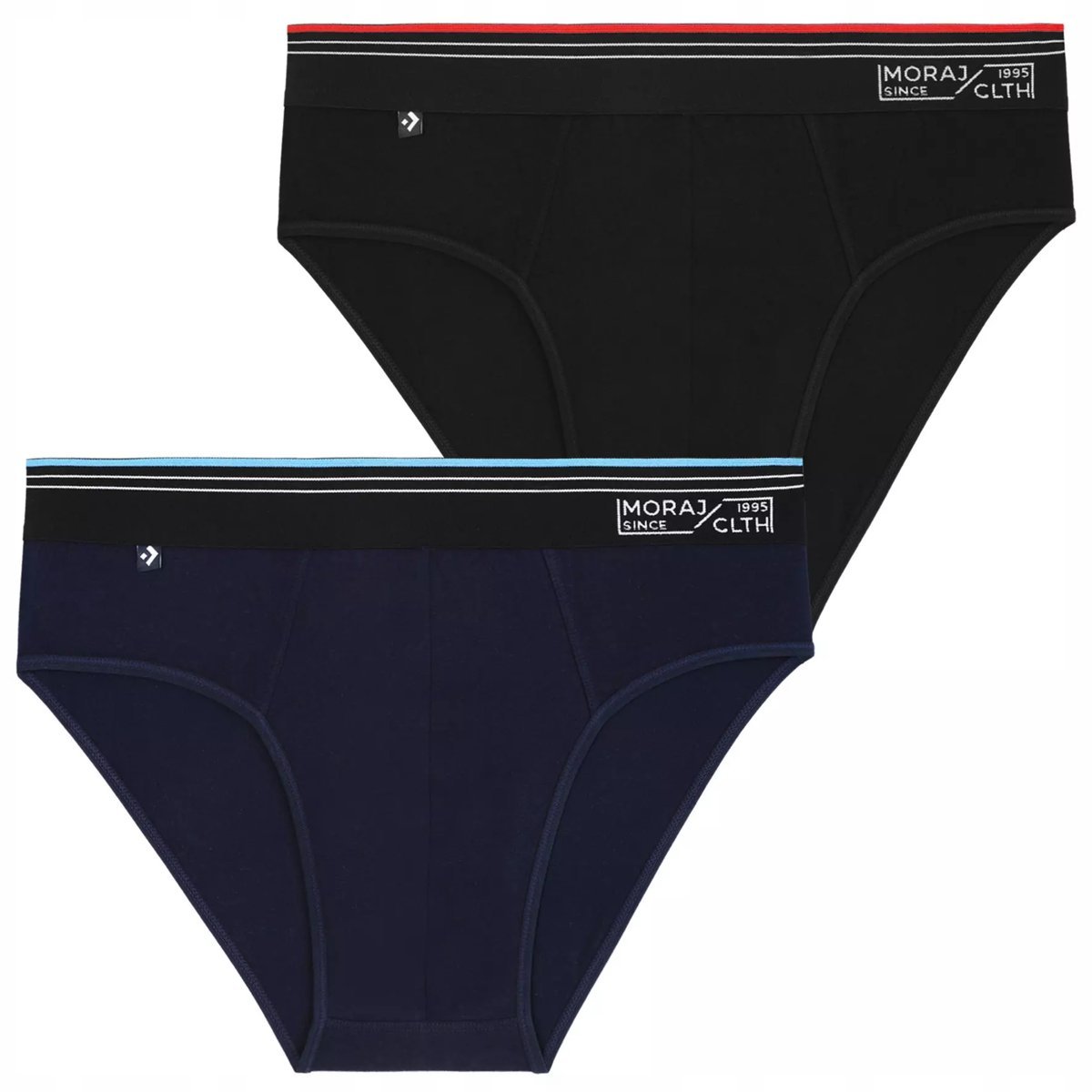 2X Slipy Majtki Męskie Bawełniane Zestaw Komplet Wygodne Slipki Moraj 3Xl