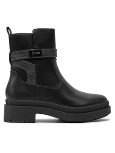 Guess Botki Ovelle2 FLTOVE ELE10 Czarny - Botki damskie - miniaturka - grafika 1