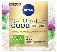 Kremy do twarzy - Nivea Naturally Good Organic Burdock Extract krem do twarzy na dzień 50 ml dla kobiet - miniaturka - grafika 1