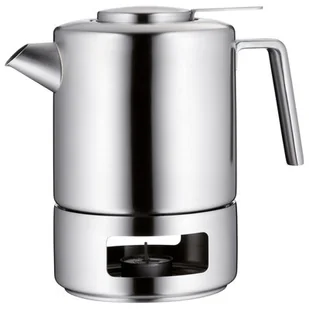 WMF Stalowy dzbanek do zaparzania herbaty z podgrzewaczem 1,2 l (0631226030) - Dzbanki i imbryki - miniaturka - grafika 1