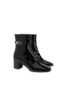 Botki damskie - Love Moschino Ja21075g1nih0000 botki damskie, czarne, 38 EU - miniaturka - grafika 1