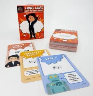 Karty do teorii muzyki - Lang Lang - Zestawy szkolne - miniaturka - grafika 1