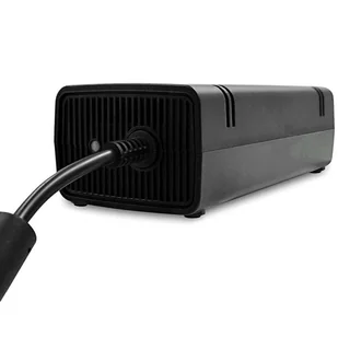 Zasilacz do konsoli ładowarka sieciowa do Microsoft Xbox 360 Slim 230V + Kabel Czarna - Ładowarki do telefonów - miniaturka - grafika 7