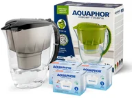Dzbanki filtrujące - Dzbanek Filtrujący Aquaphor Jasper + 3 Wkłady - miniaturka - grafika 1
