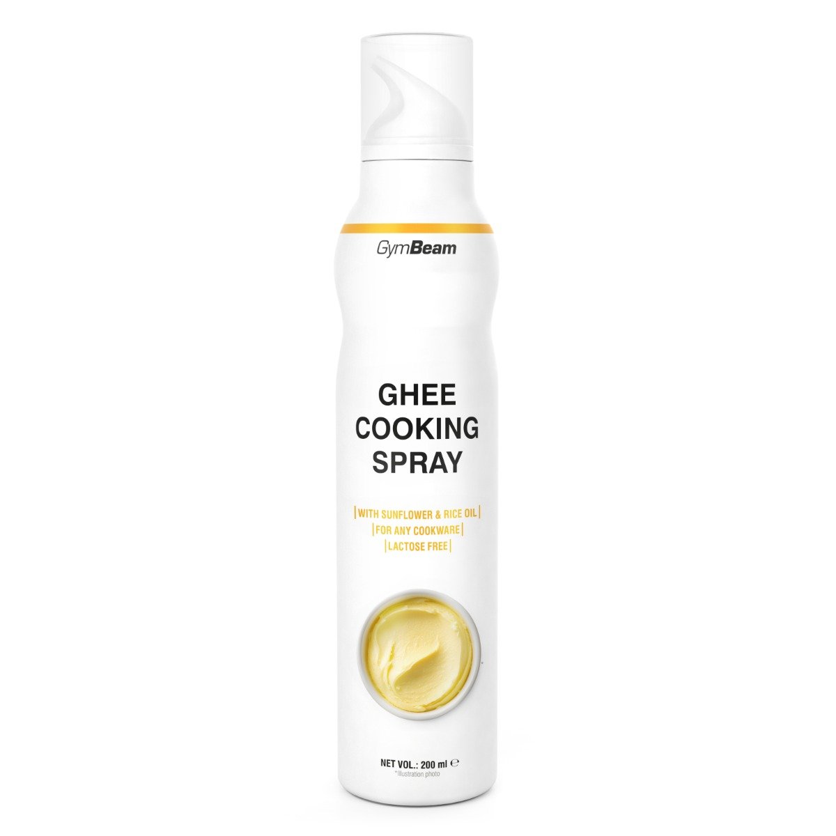 GymBeam Ghee w sprayu, 200 ml