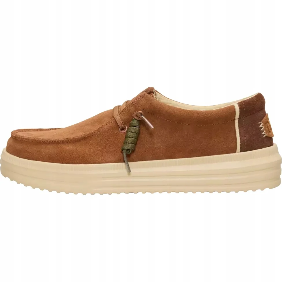 HeyDude Damskie Buty Mokasyny Wsuwane Zamszowe Rev Suede 45