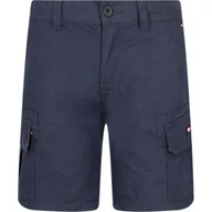Spodnie i spodenki dla chłopców - Tommy Hilfiger Szorty CARGO Slim Fit - miniaturka - grafika 1