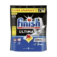 Środki do zmywarek - Finish Ultimate Lemon 115 szt tabletki do zmywarki cytrynowe nabłyszczanie - miniaturka - grafika 1