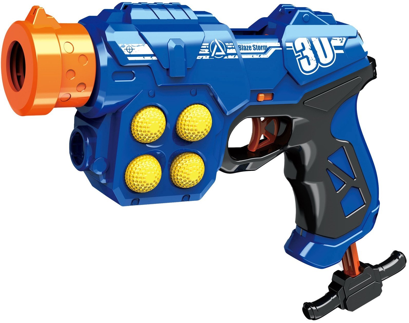 GUN TOY FOR KIDS WITH SOFT BULLETS5PCS