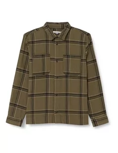 Bestseller A/S Męska koszula flanelowa Jcospace Logan Ls na czas wolny, Black/Checks:checks, M - Koszule męskie - miniaturka - grafika 1