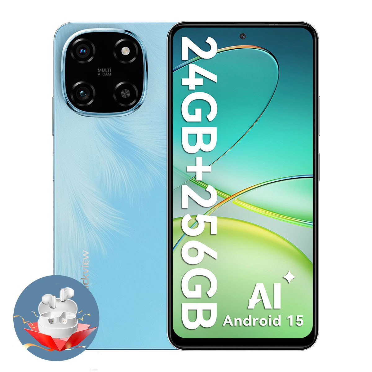 Blackview COLOR 6 8GB/256GB Niebieski