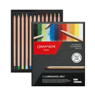 Kredki, ołówki, pastele i pisaki - Kredki rysunkowe, Luminance 6901, Caran D Ache, 12 Sztuk W Pudełku - miniaturka - grafika 1