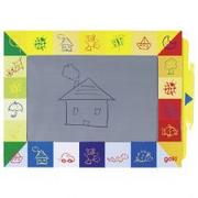 Tablice dla dzieci - Goki Duży znikopis dla małego artysty - zabawki dla dzieci - 58999 - miniaturka - grafika 1
