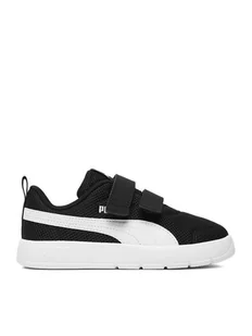 Puma Sneakersy COURTFLEX V3 MESH PS 39808517 Czarny - Buty dla chłopców - miniaturka - grafika 1