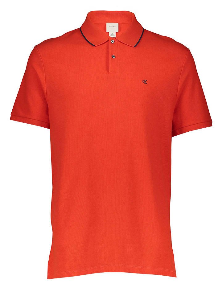 Calvin Klein Koszulka polo w kolorze czerwonym