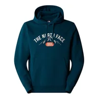 Bluzy męskie - Bluza The North Face Varsity Graphic 0A89DJ1NO1 - granatowa - miniaturka - grafika 1