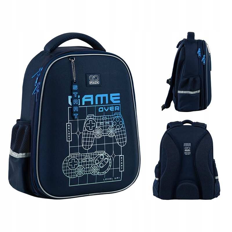 Plecak Szkolny Tornister Dla Chłopca Klasa 1-3 Czarny Skate GoPack