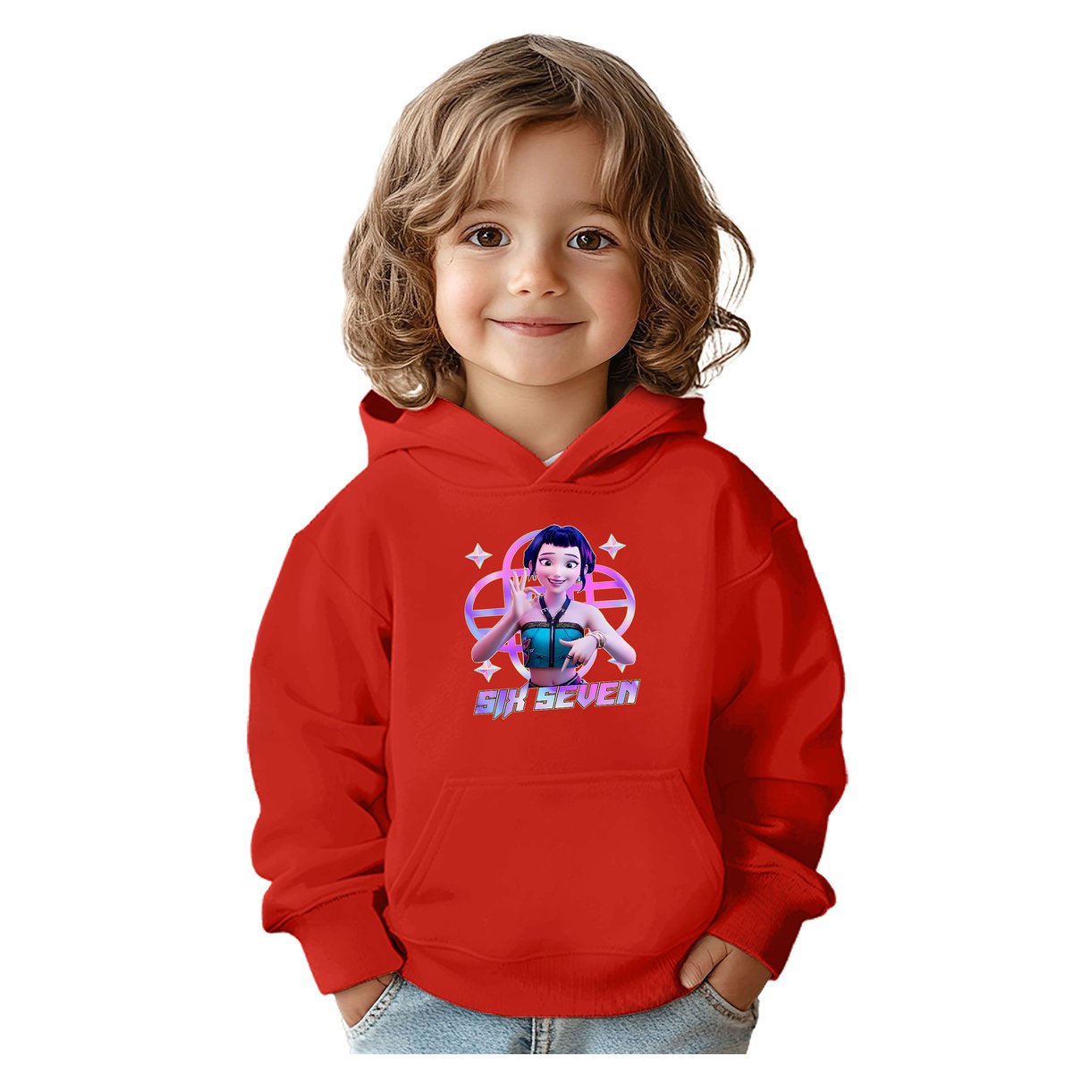 BLUZA DZIECIĘCA 67 SIX SEVEN VIRAL HUNTRIX 134-140 CHŁOPIĘCA DZIEWCZĘCA