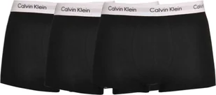Calvin Klein -BRANDS - Bielizna - Bokserki - U2664G-001-TRIPACK - Męskie - czarny, biały - S - Majtki męskie - miniaturka - grafika 1
