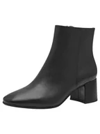 Kozaki damskie - Marco Tozzi Damskie botki Zip+Slip 2-25003-43 modne kozaki, czarne, 42 EU, czarny, 42 EU - miniaturka - grafika 1